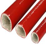 High Temperature Red Silicone Rubber Fiberglass Sleeving Hose And Cable