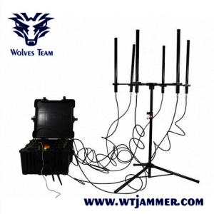Quality Waterproof Outdoor 800 Meters WIFI IED Bomb Jammer wholesale