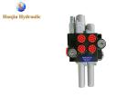 Hydraulic Control Valves 40 Liters Directional Manual Valves Monoblock Valves