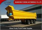 Mechanical Suspension 3 Axles 25 Cubic Meters Dump Trailer