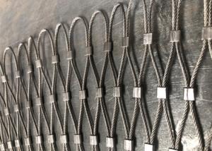 Quality 7x7 316 Stainless Steel Knotted Rope Mesh For Aviary wholesale