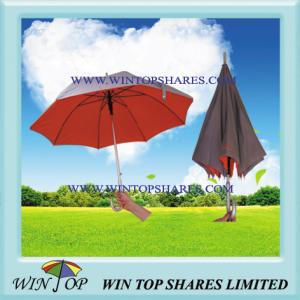 Quality 2 Layers Auto Aluminum Ad Umbrella(WT5071) wholesale