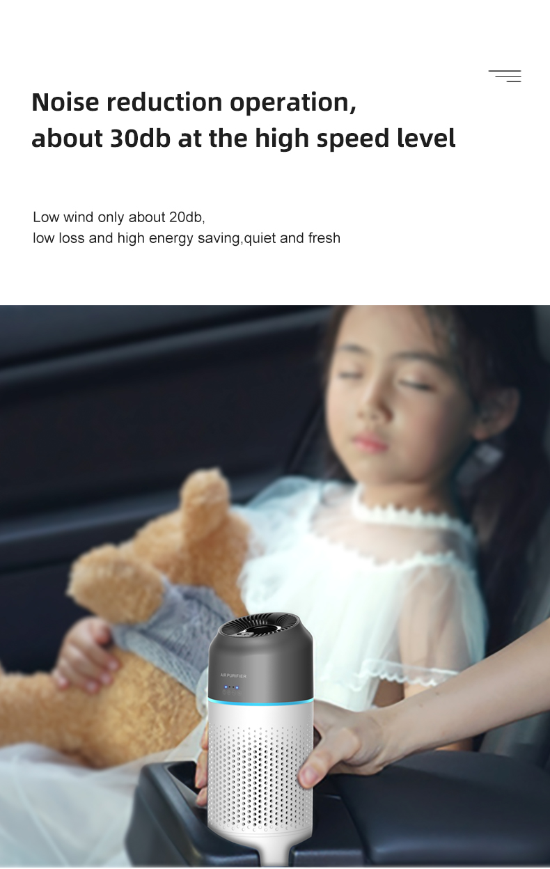 Air Purifier 2020 USB Portable Car Purifier Car Air Purifier App