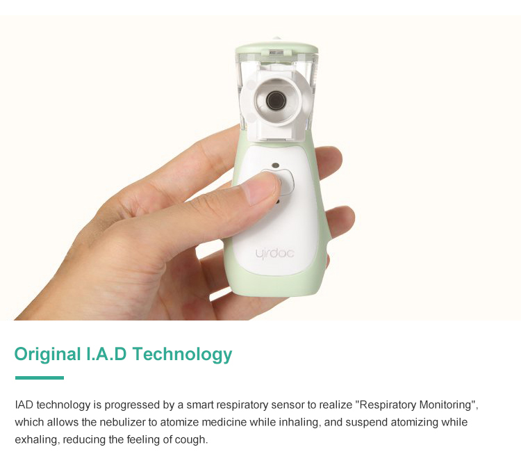 Game App Guided Intelligent Mesh Nebulizer Battery Operated Nebulizer For Kids