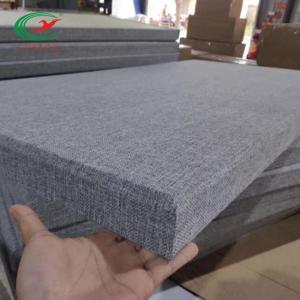 Quality Music Studio Fabric Acoustic Panel Multipurpose Nontoxic Sound Absorbing wholesale