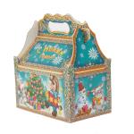 Recyled E-Flute Corrugated Cardboard Auto Bottom Carrier Boxes Toy Package