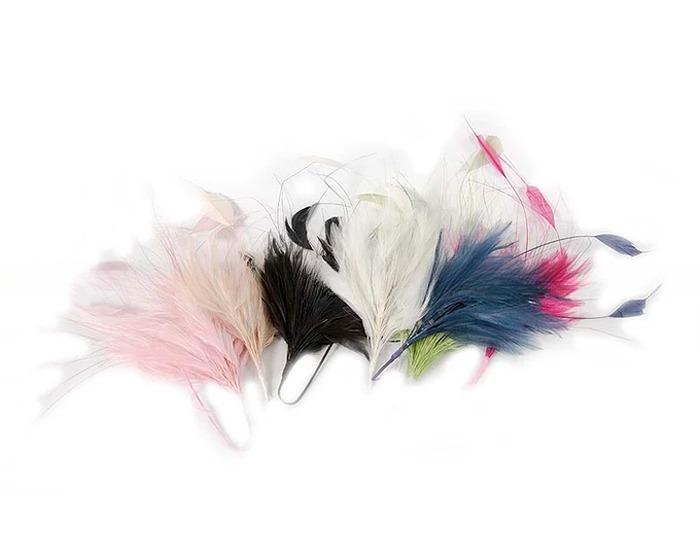 Wire Accessory Included 15*30 cm Goose Feather Flower Mount for Timely TNT Shipping