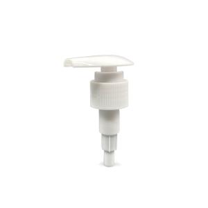 Quality Saddle PP Lotion Dispenser Pump Cream 28/410 28/400 Ribbed 1.6ml Dosage wholesale