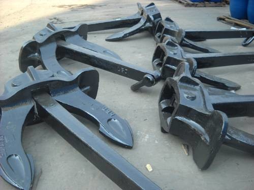 Casting Steel Pool Anchor Stockless Shape N / TW Type With CCS Certificated