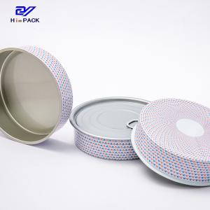 Quality Custom Empty Tuna Cans Gold 180ml Food Tin Packing SGS CE Approval wholesale