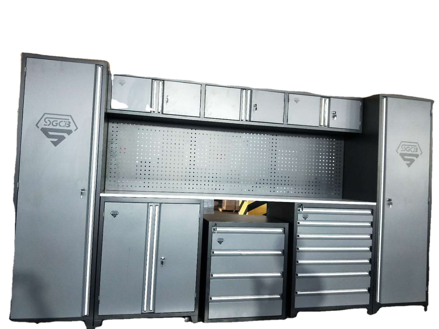 Maximize Your Garage Space with Heavy Duty Wheels Assembly Garage Cabinets Storage