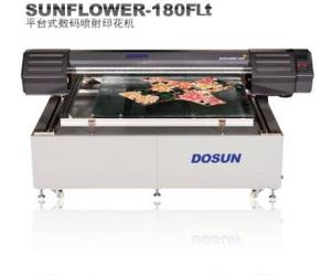 Quality Customized Print Width Textile Inkjet Printer Digital Textile Flatbed Printers For Fabrics , Clothing wholesale