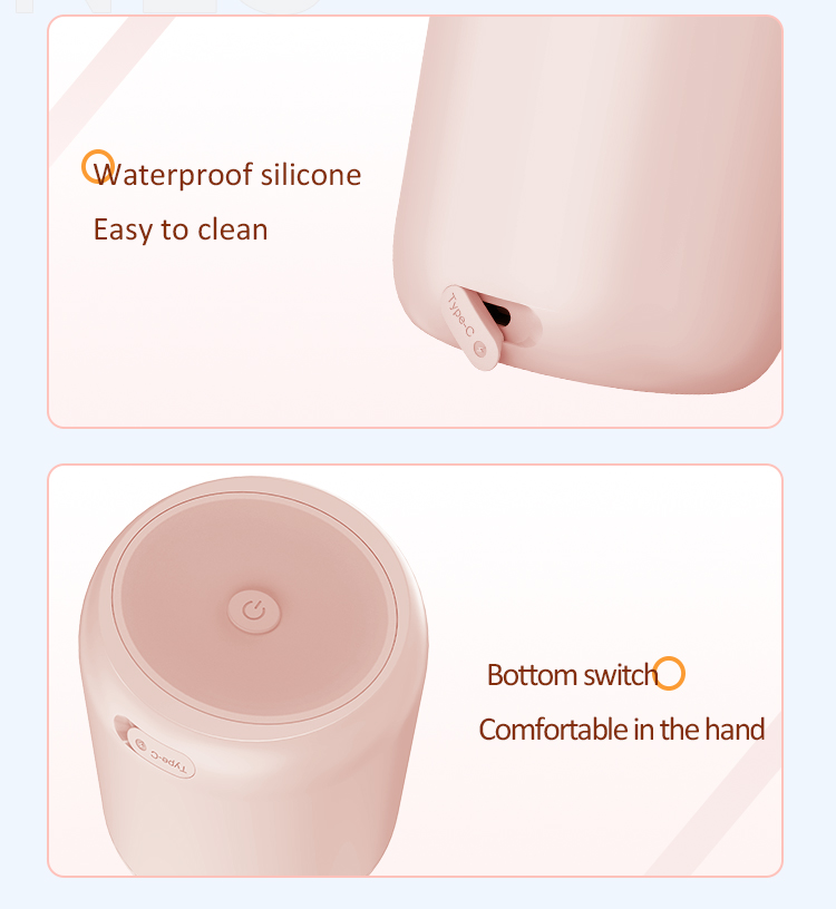 0 - 12 Months Baby Bottle Warmer Waterless Portable Rechargeable Bottle Warmer