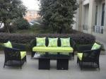 rattan sofa set