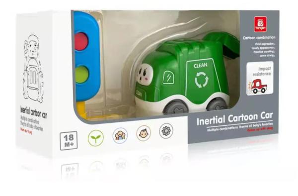 Cartoon Toy Car Novelty Land Car Friction Toy Car Can Slide on The Ground