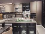 Particle Board Wooden Kitchen Cabinet Accessories Unit Furniture