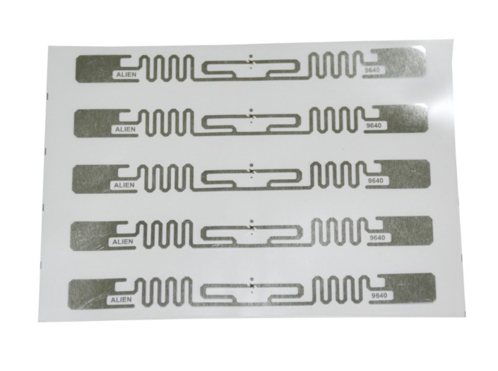 Access Control UHF RFID Inlay Programming Square Shape For Asset Tracking