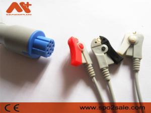 Quality Artema S&amp;W Athena Diascope ECG Patient Cable 3 Lead Clip Direct Connect wholesale