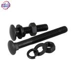 GB Standard Stainless Steel Carriage Bolts Zinc Finish Square Neck Bolts