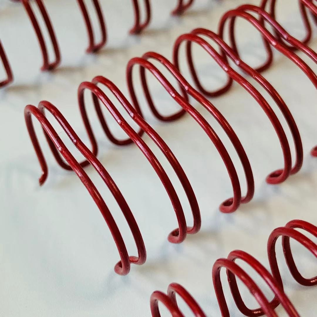 Nylon Coated 1-3/4'' Double Loop Wire O For Catalog Binding