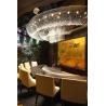 Buy cheap 8 Seats Circle Shape Upper or Down Fume Exhaustion Teppanyaki Grill Table from wholesalers