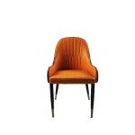 1.0mm Iron Comfort Design Dining Chair Powder Coated Finished