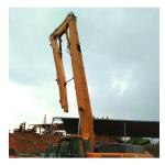 CAT336 EC480 SY500 Excavator Demolition With 22T Breaker And Powerful Cylinder