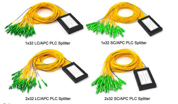 LC UPC ABS Module 1×48 G657 Multimode Fiber Optic Splitter Loss