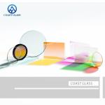 Colour Glass Filter 70mm 2mm Thickness 365nm UV Pass Filter Glass