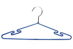 Quality Betterall Blue PVC Heavy Duty Space Saving Outdoor Usage Metal Suit Hangers wholesale