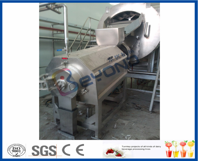 Orange / Mango Juice Processing Industrial Fruit Juicer Machines , Juice Production Line