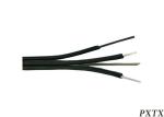 Fiber Optic FTTH Drop Wire 2 Core Flat Cable Corning Indoor Outdoor Fiber Cable