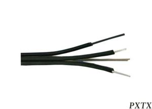Quality Outdoor Fiber FTTH Aerial Drop Cable G.657A1 Black LSZH with Messenger Wire wholesale