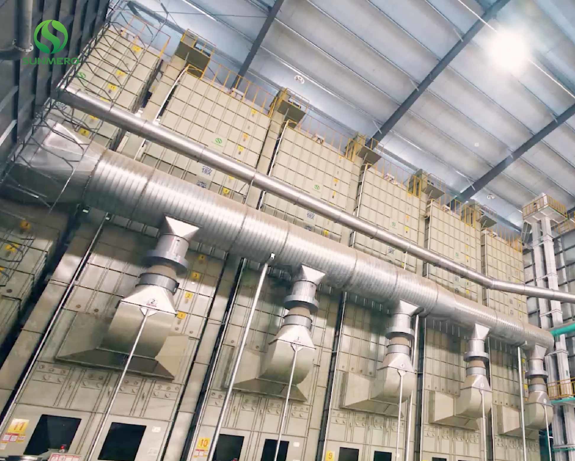 30tons Vertical Mechanical Dryer For Palay Grain Storage Use