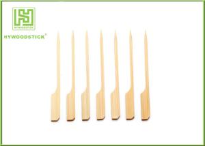 Quality Food Grade Bamboo BBQ Sticks Barbecue Tool Flat Bamboo Paddle Skewers 100pcs / Bag wholesale