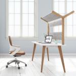 Two Person Staff Modern Commercial Office Furniture Table with ISO9001/ISO14001