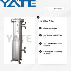 Quality Filtration System Bag Filter Vessel Stainless Steel Bag Housing Filter wholesale