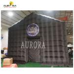 Outdoor Inflatable Club Tent , PVC or oxford Blow Up Party Tent With LED