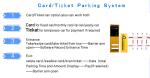 RS485 Ticket Parking RFID Parking Management System 4800bps/100m