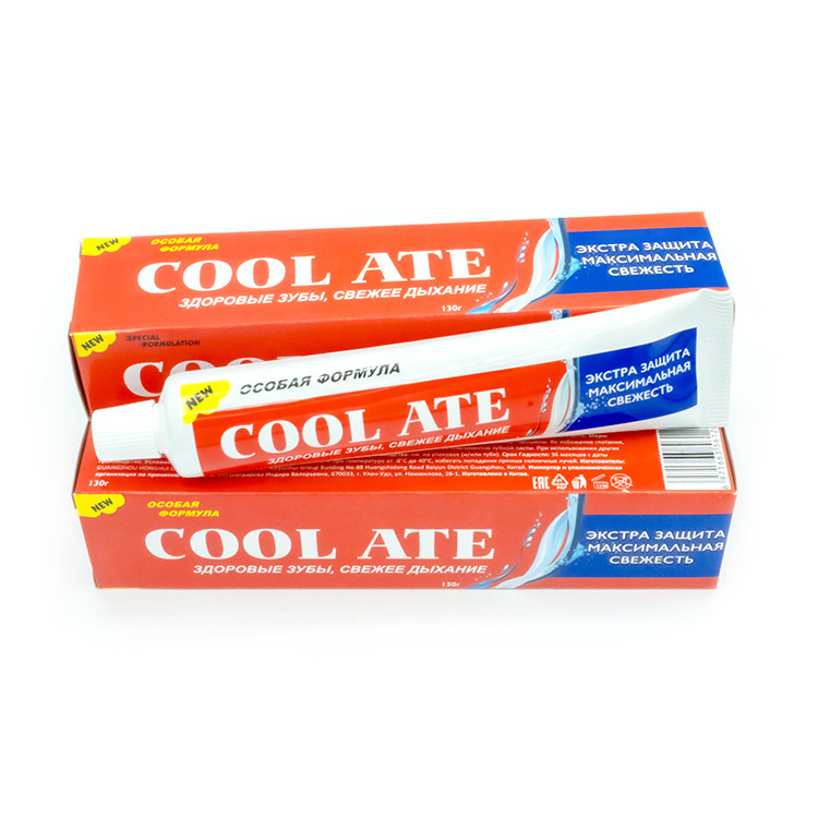 Wholesale Tooth Paste Custom Private Label White Teeth Whitening Fresh Breath Mint Toothpaste
