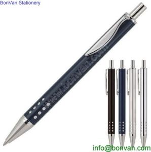 Quality Wholesale Promotional Metal Pen Metal Balpoint Pen,click metal ballpoint pen,24 holes wholesale