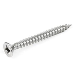 Quality Trim Head ISO Standard 304 Stainless Deck Screw for Timber Construction 5-2.2X50 wholesale