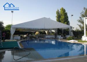 Quality Aluminum Top Event Marquee Tent UV Resistant Fire Retardant For Trade Show Structured Tents wholesale