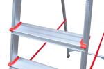En131 3 Step 3.6ft Household Aluminium Ladder