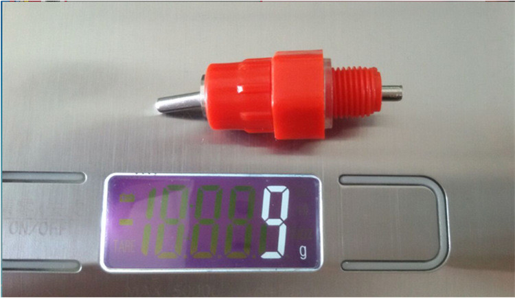 POM 360 Degree Poultry Water Drinkers Nipple 9mm Plastic Feeder