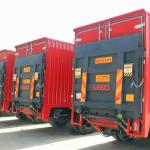 1000KG Hydraulic Lorry Tail Gate Foton Aluminum Rail Liftgate