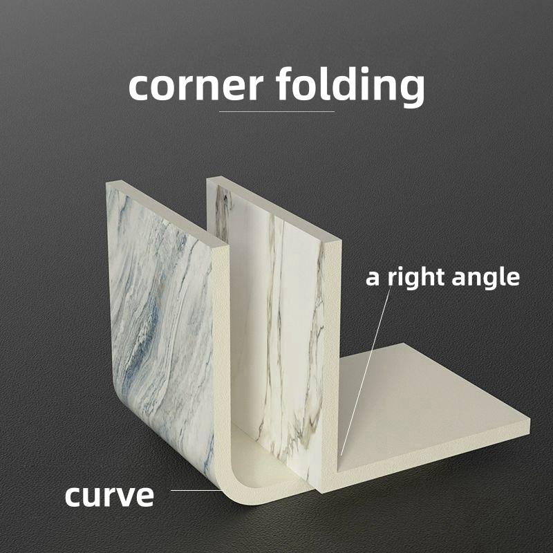 Home Wall Decoration Carbon Crystal Bamboo Charcoal Board Veneer Marble Fiber Wall Panel