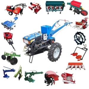 Quality 1000mm Wheel Tread Walking Farm Tractor 15hp 20hp Walk Behind Tractor wholesale