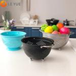 Handheld Rustproof 0.5kg Steel Fruit Basket Powder Coating