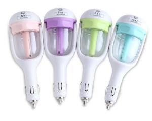 Quality USB Car-Mounted Ultrasonic Essential Oil Aroma Diffuser Humidifier wholesale